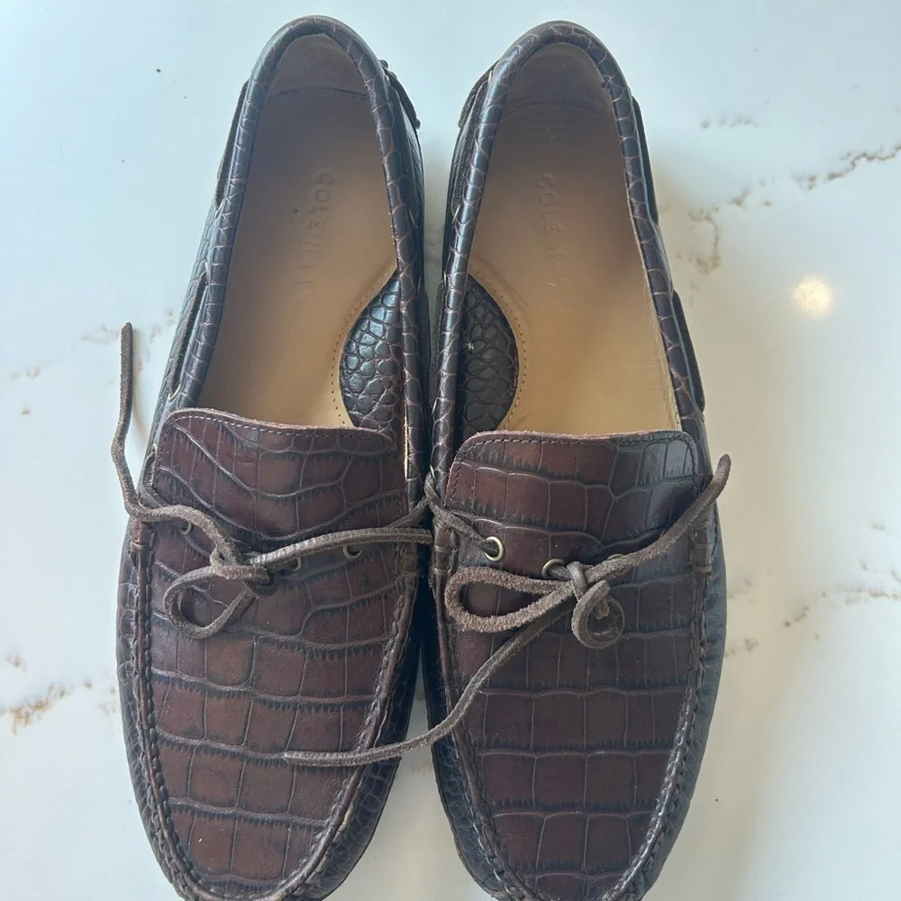 Cole Haan Men's Brown Loafers size 10